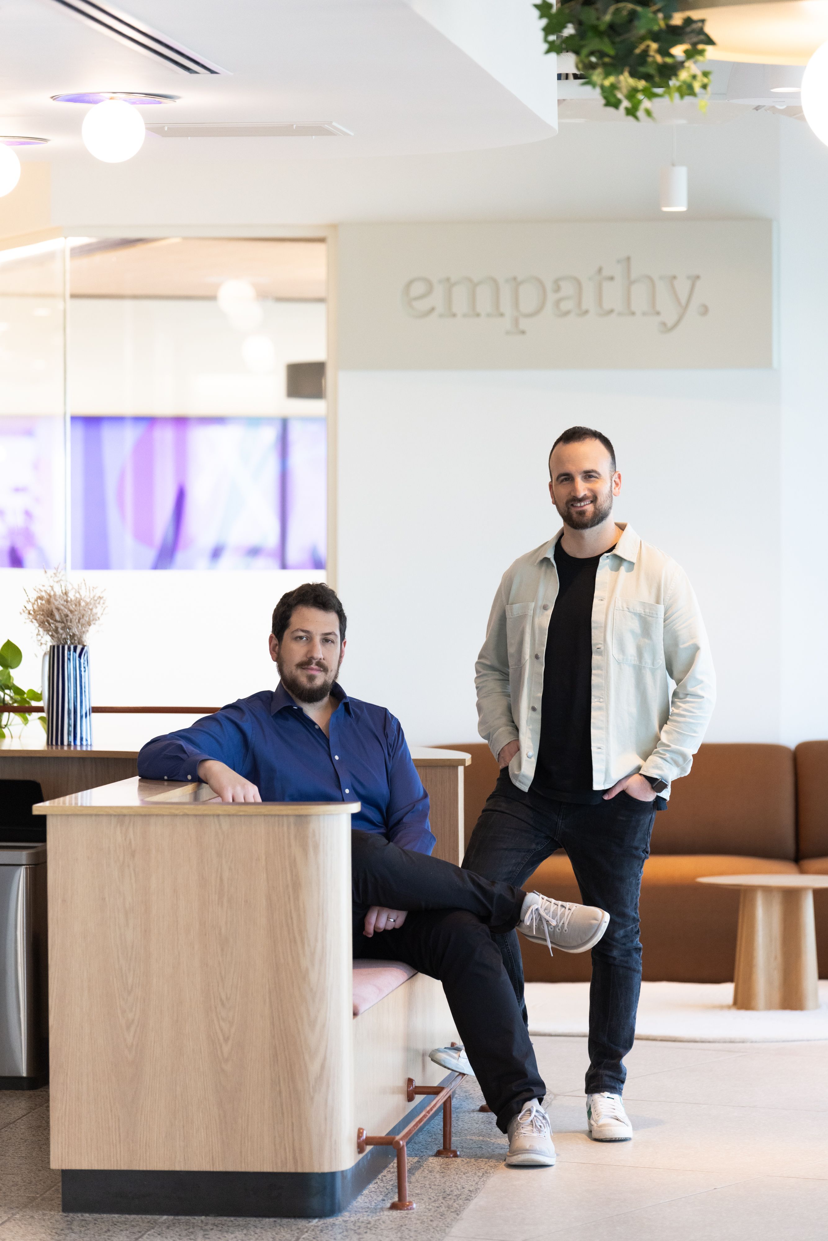Empathy co-founders Yonatan Bergman and Ron Gura.