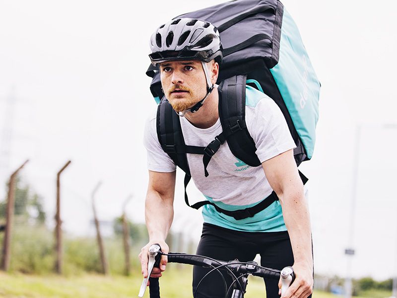 Deliveroo has a network of over 20,000 restaurants and more than 30,000 riders.