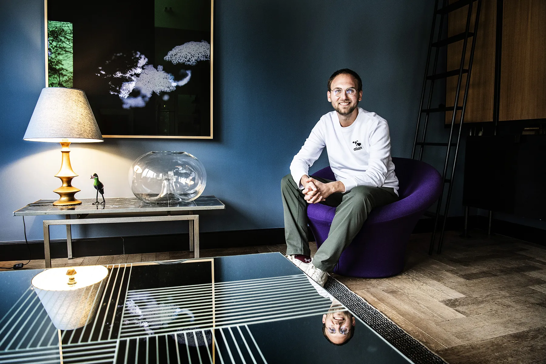 Photo: Alan’s CEO and co-founder Jean-Charles. "Alan is forging a new approach to healthcare that’s at once individualized and universal, high-tech and high-touch, efficient and empathetic," writes Index Partner Jan Hammer.