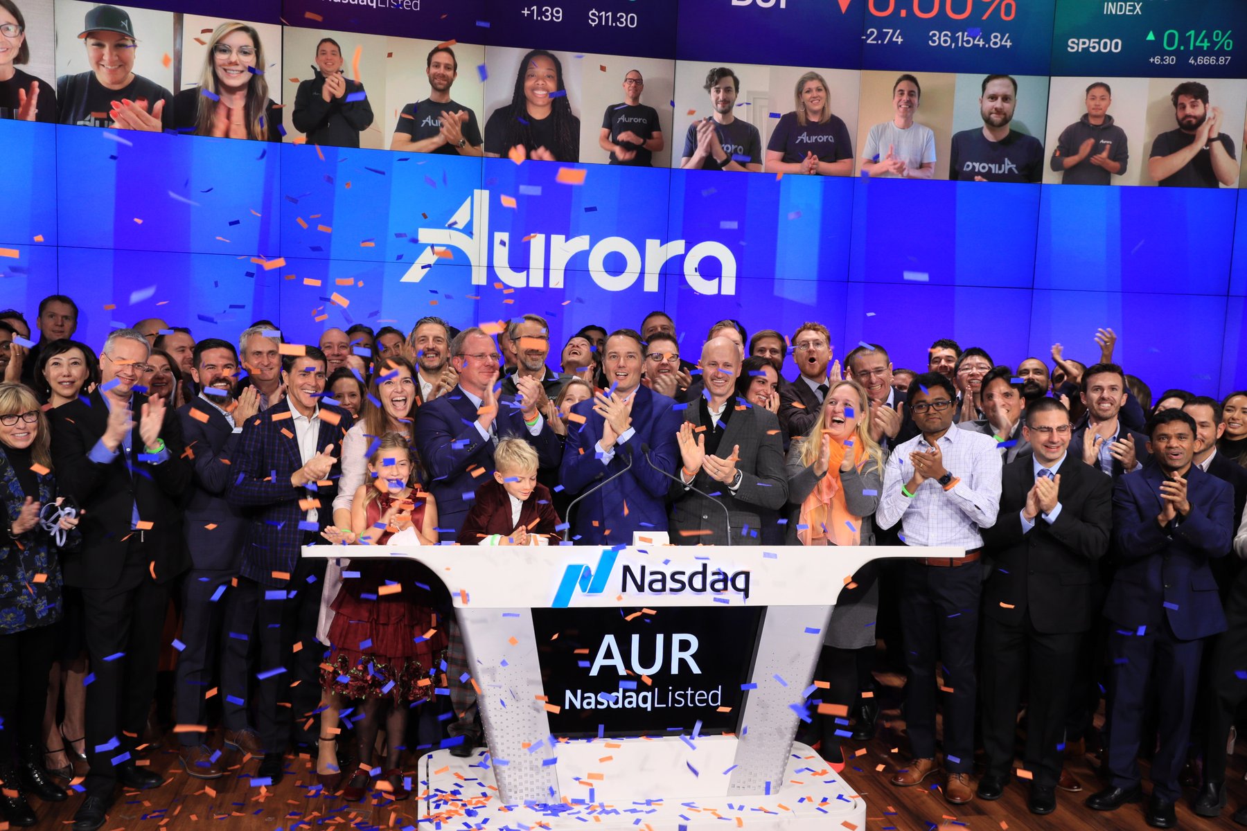 Aurora team at NASDAQ.jpg