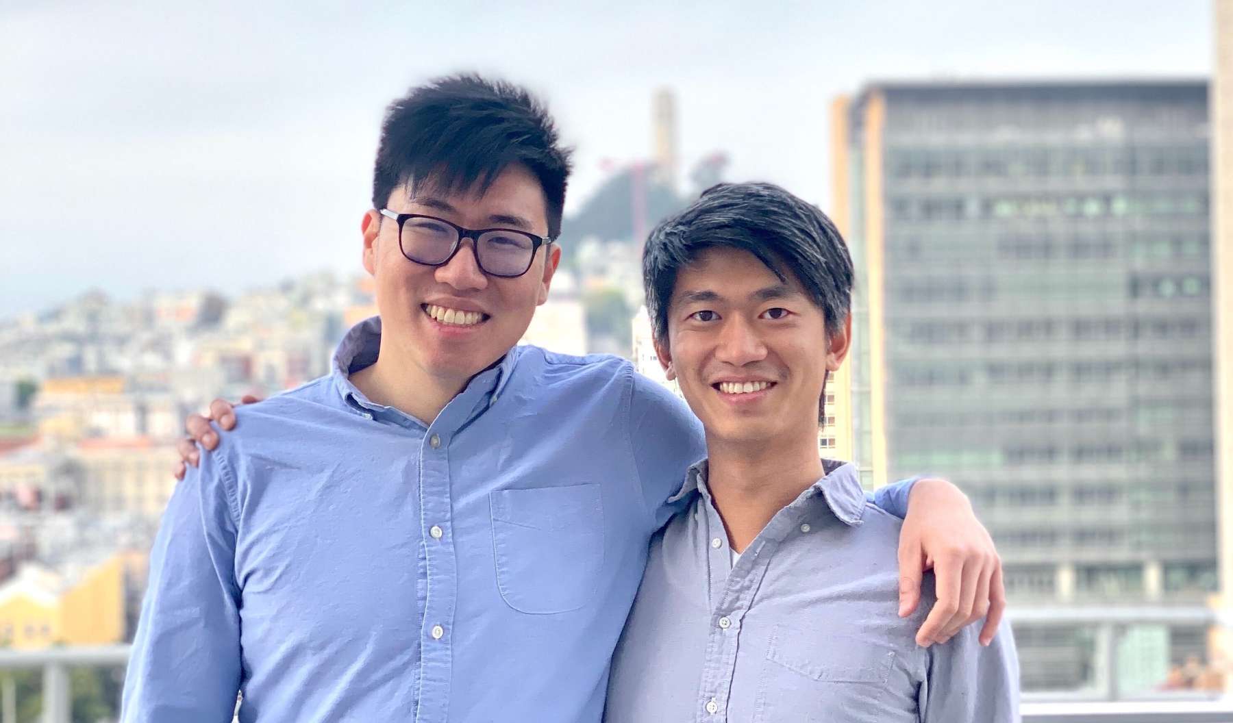 Persona co-founders Rick Song (left) and Charles Yeh (right)