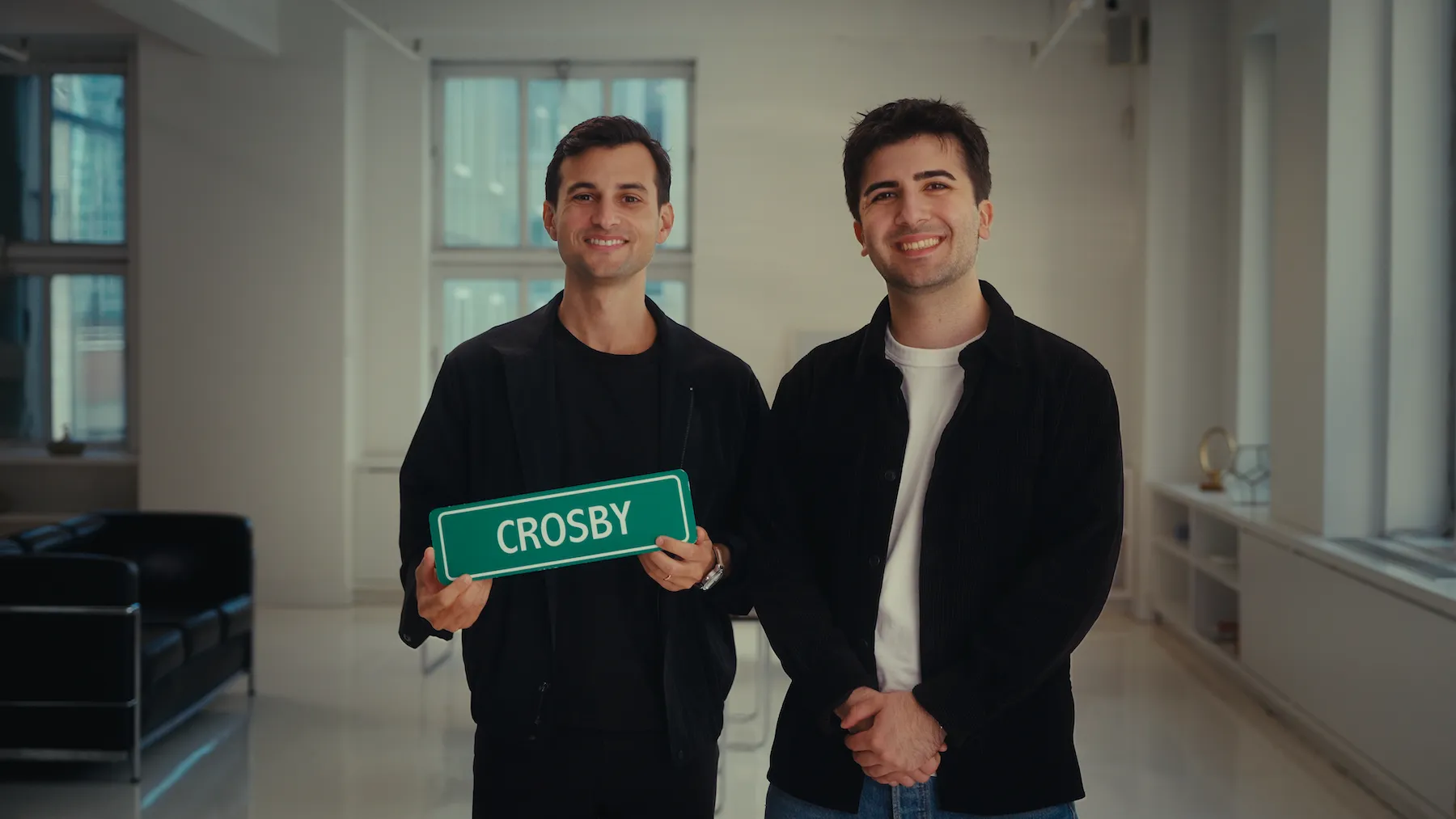 Crosby co-founders Ryan Daniels and John Sarihan