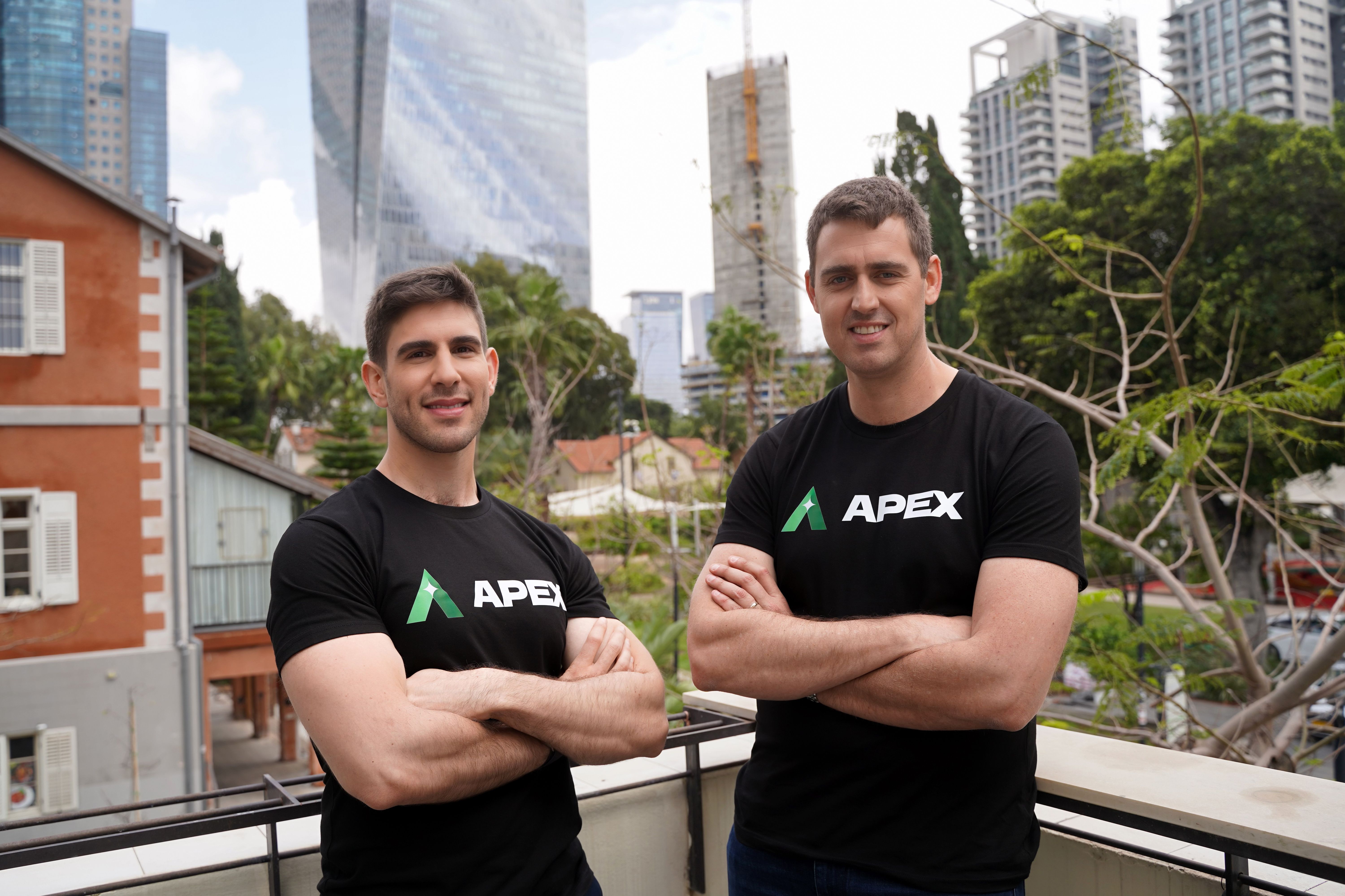 The Apex founding team, Tomer Avni and Matan Derman.