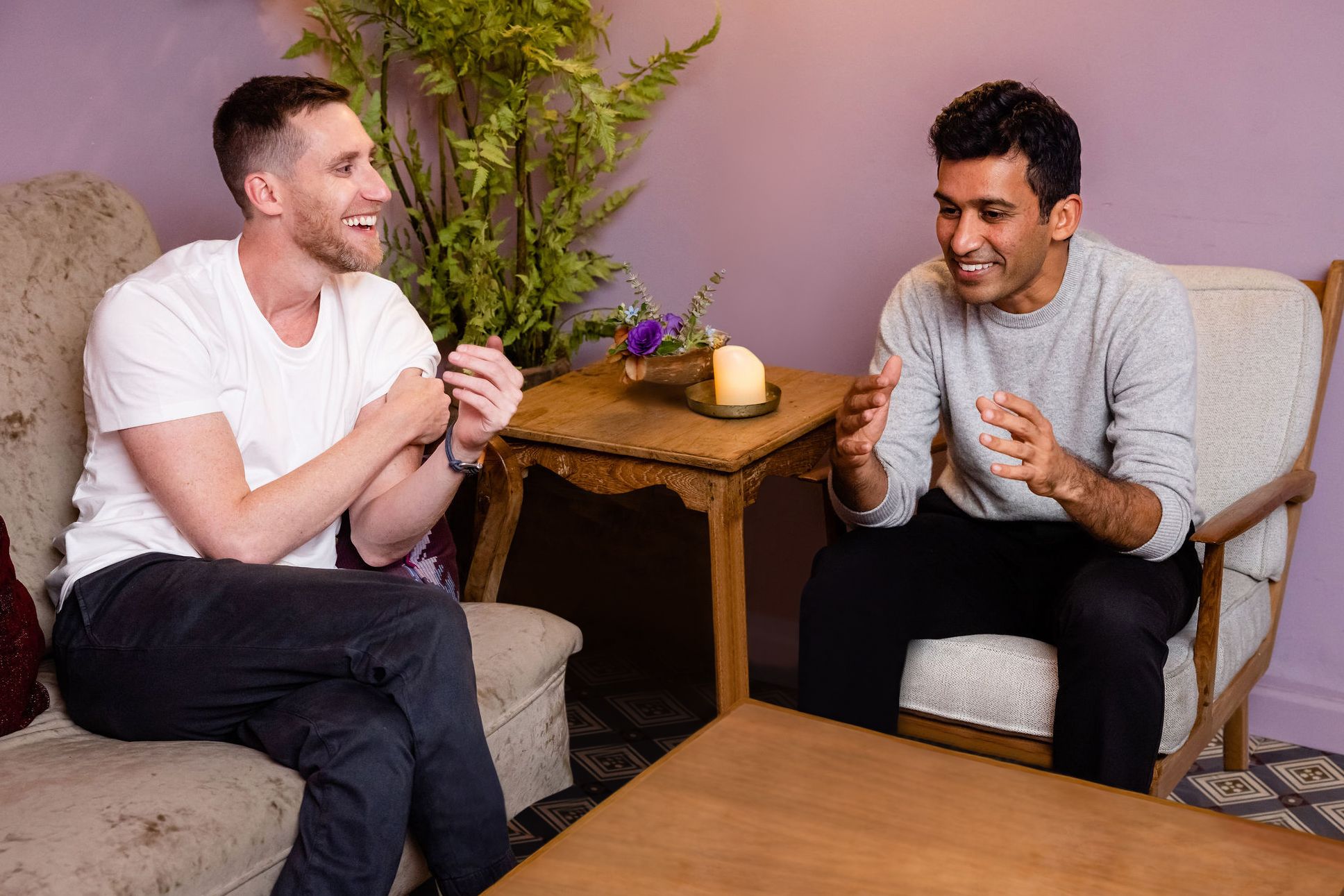 Assaf Rappaport, CEO and Co-Founder of Wiz (left) with Shardul Shah, Partner at Index Ventures (right)