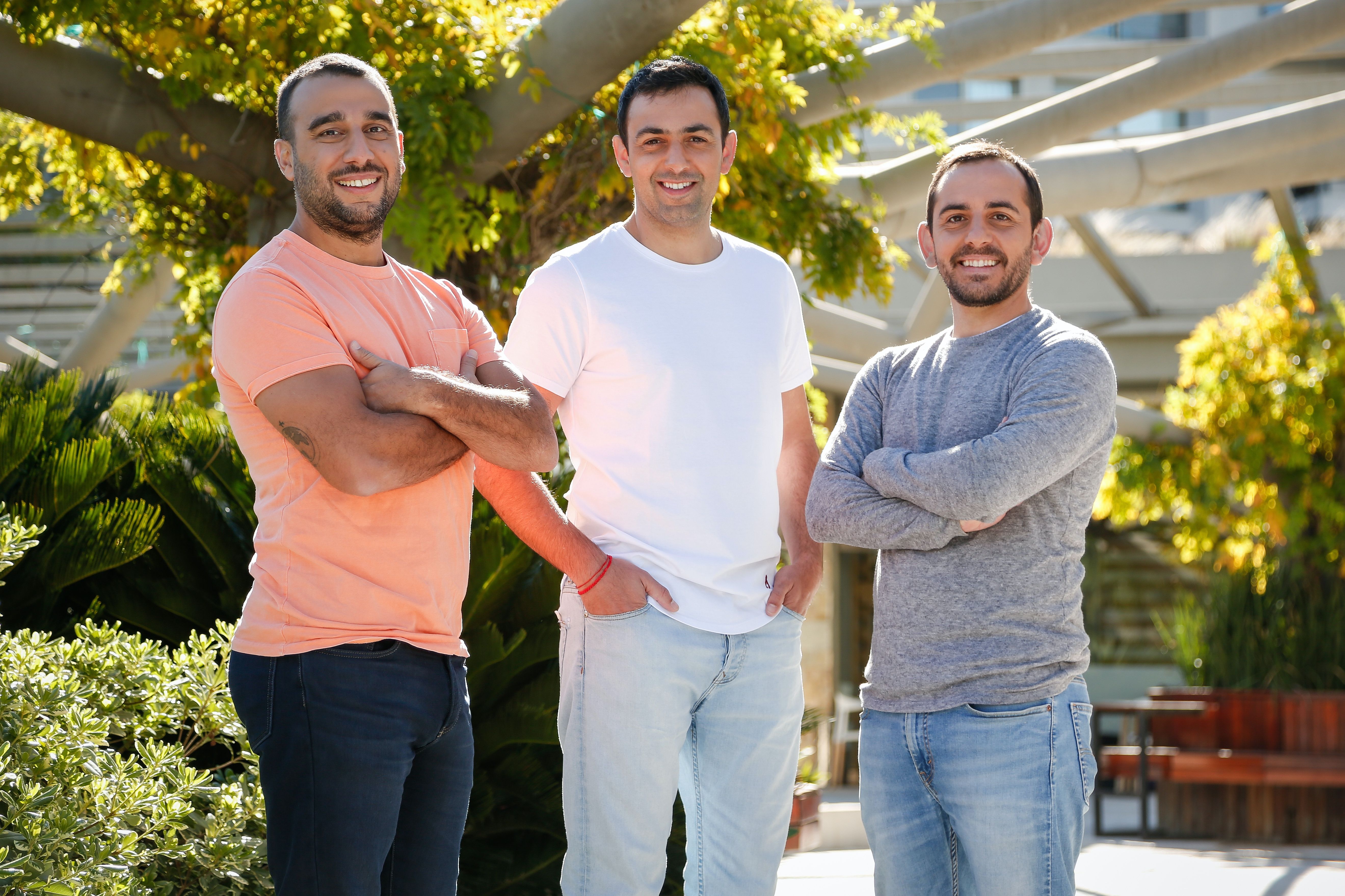 Pomelo co-founders Hernan Corral, Gaston Irigoyen, and Juan Fantoni