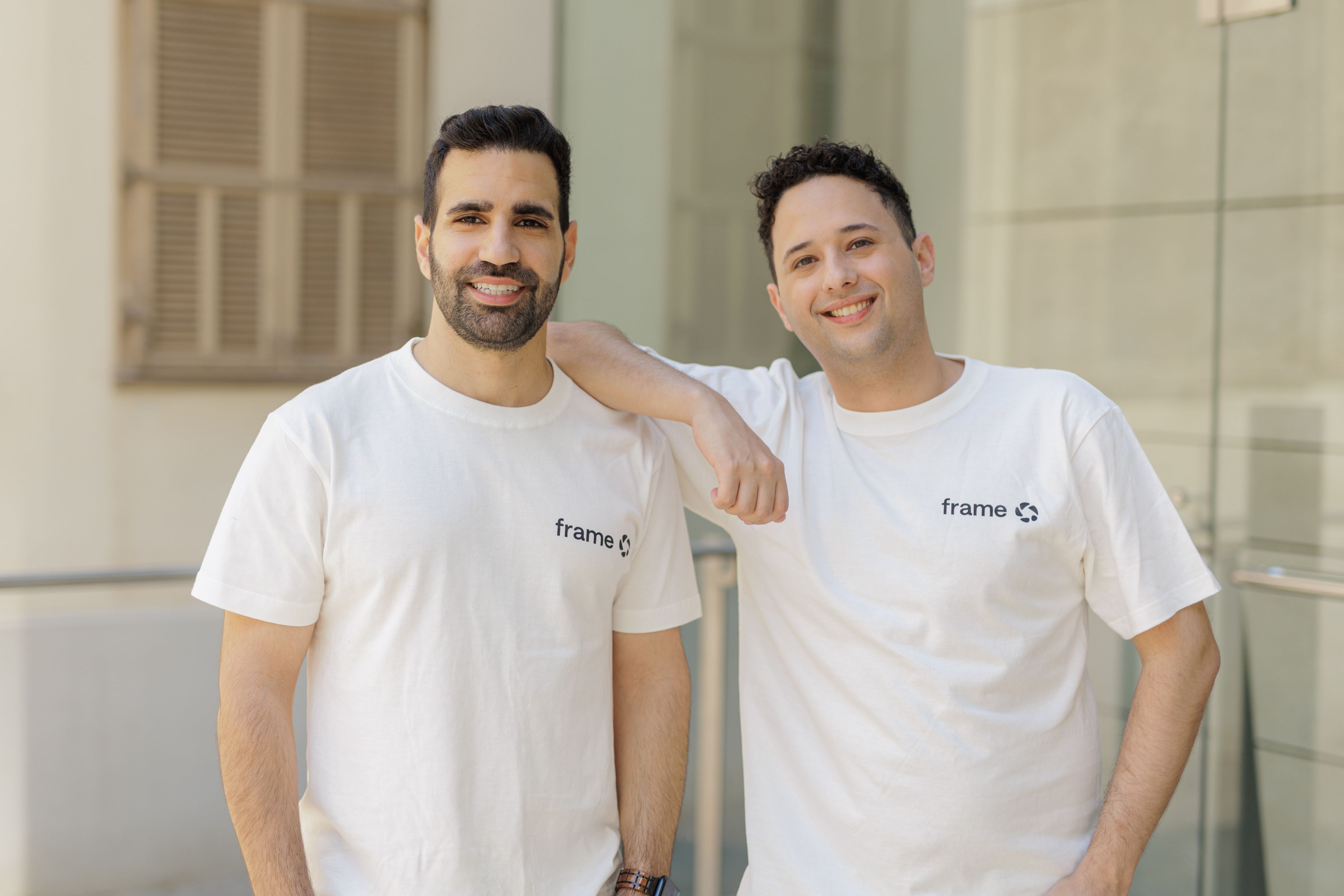 Frame's co-founders Tal Shlomo &amp; Sharon Shmueli