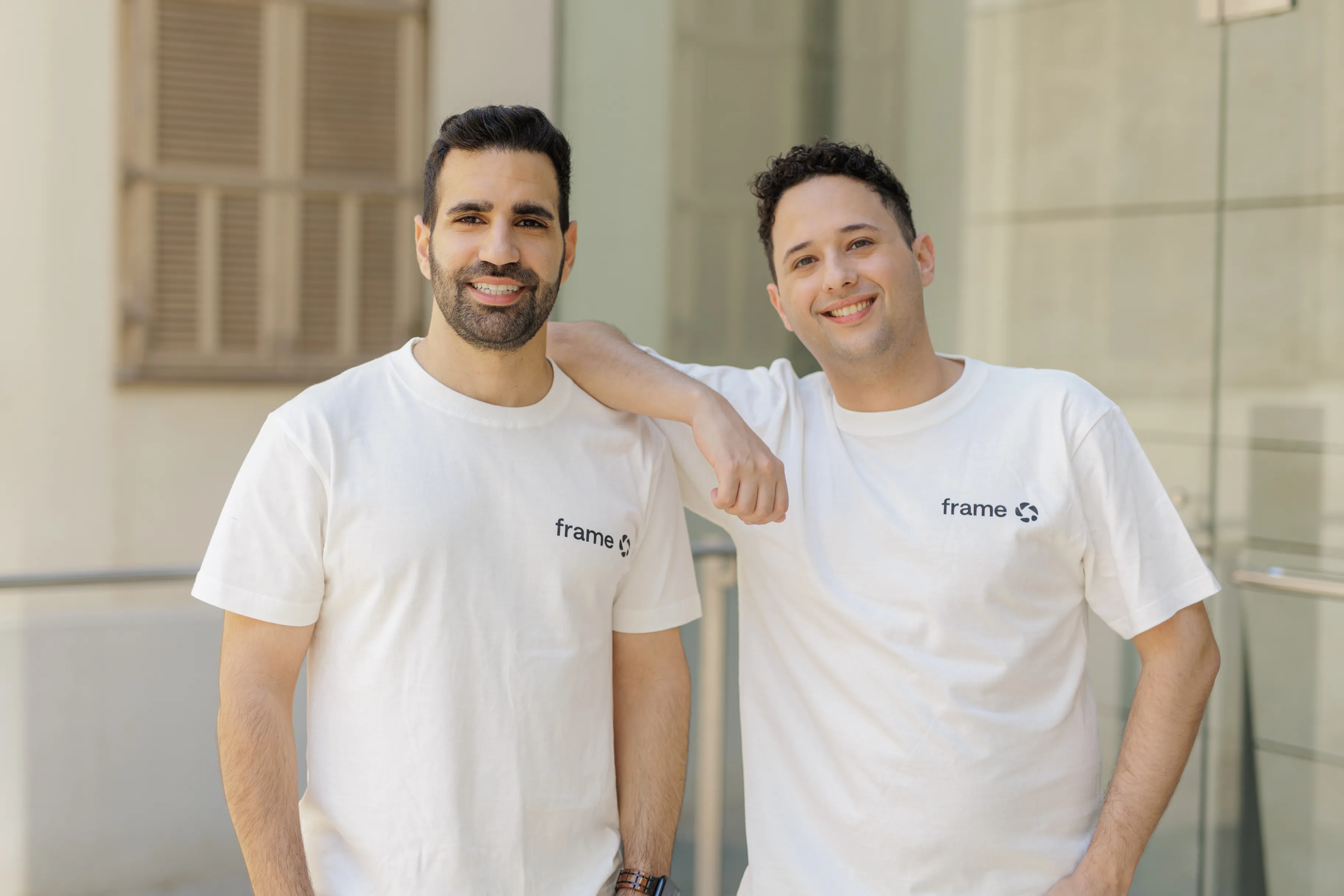 Frame's co-founders Tal Shlomo &amp; Sharon Shmueli