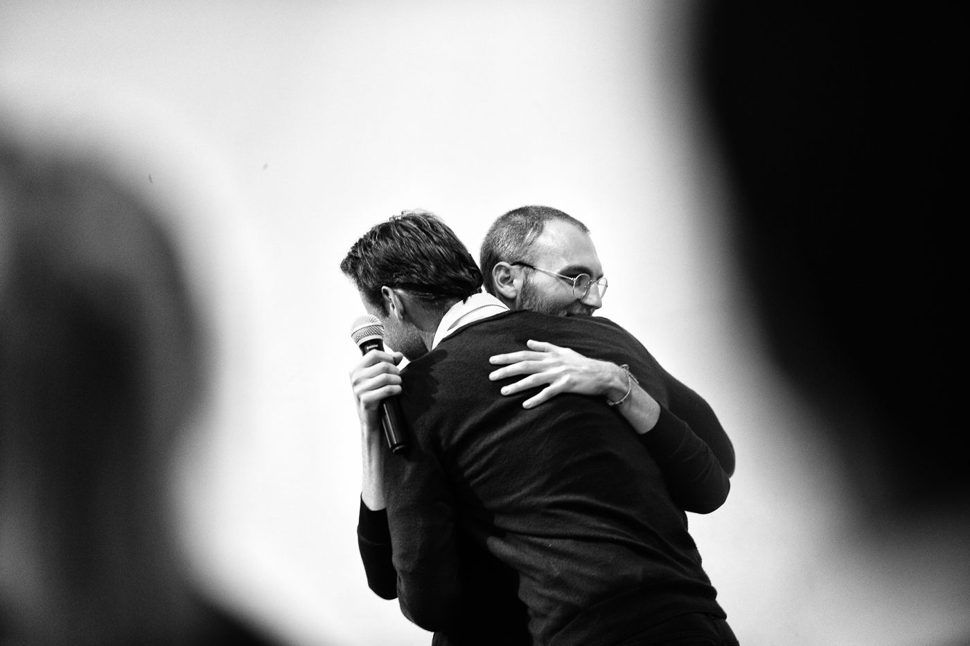 HUGGING