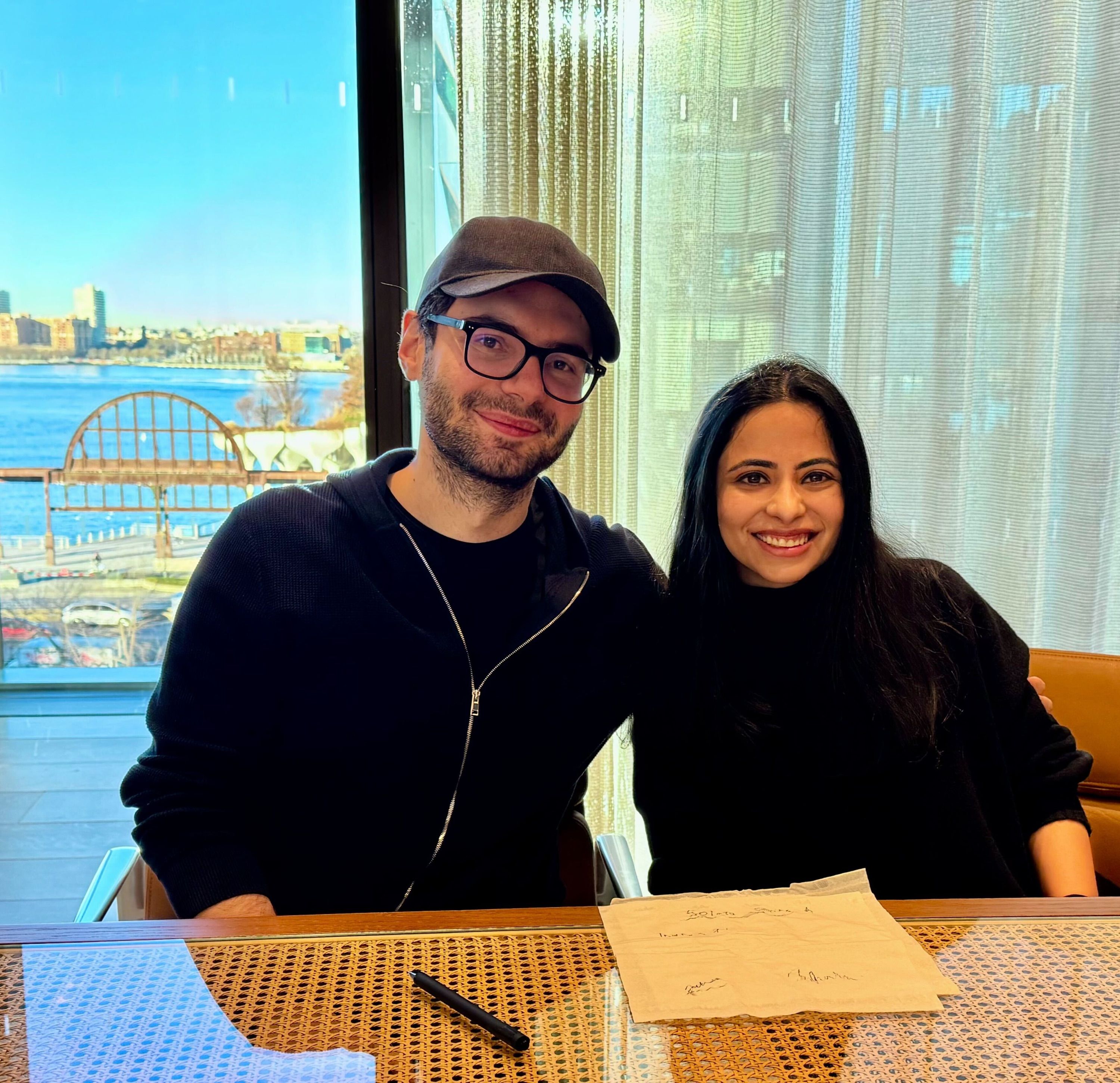 Jahanvi and Rron - Arca