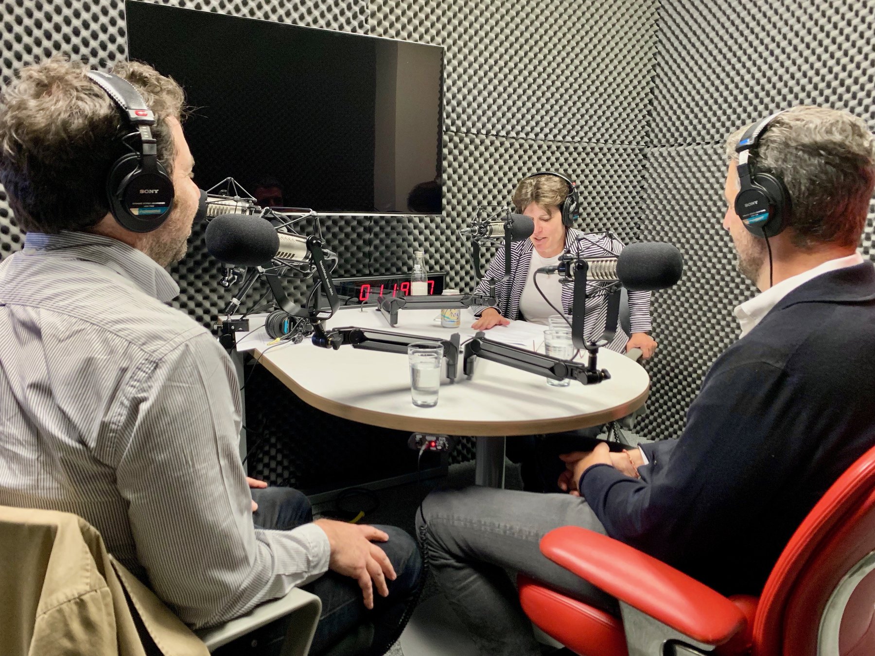 Danny Rimer and Mike Volpi of Index Ventures with Recode's Kara Swisher