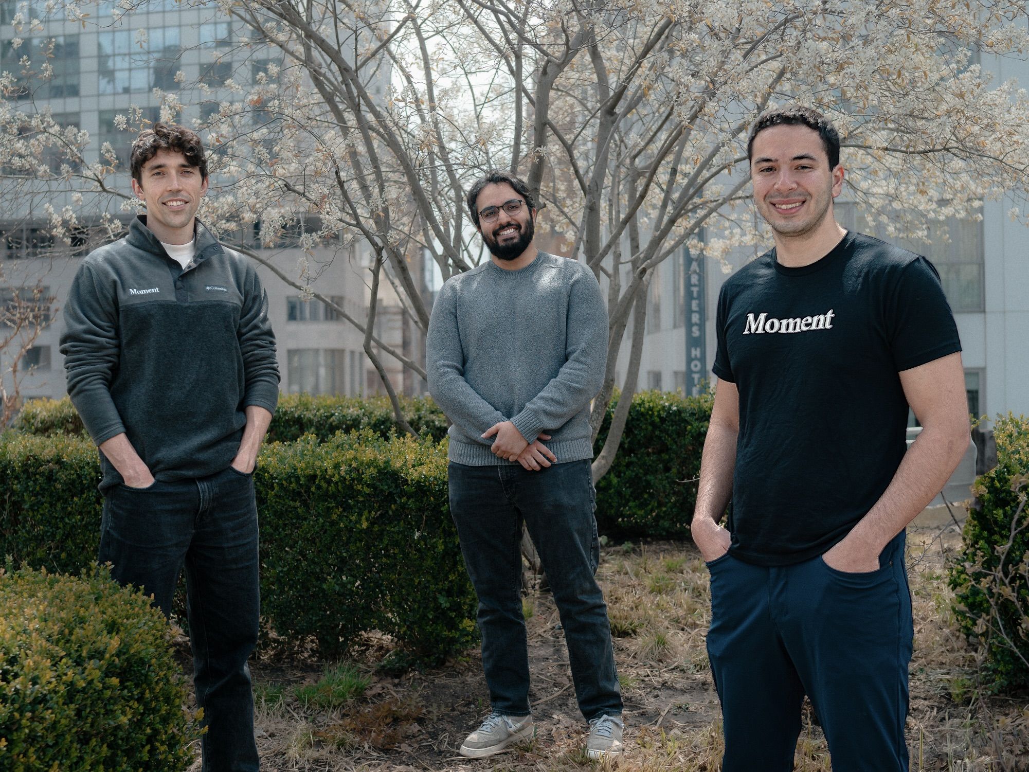 Moment co-founder team cropped