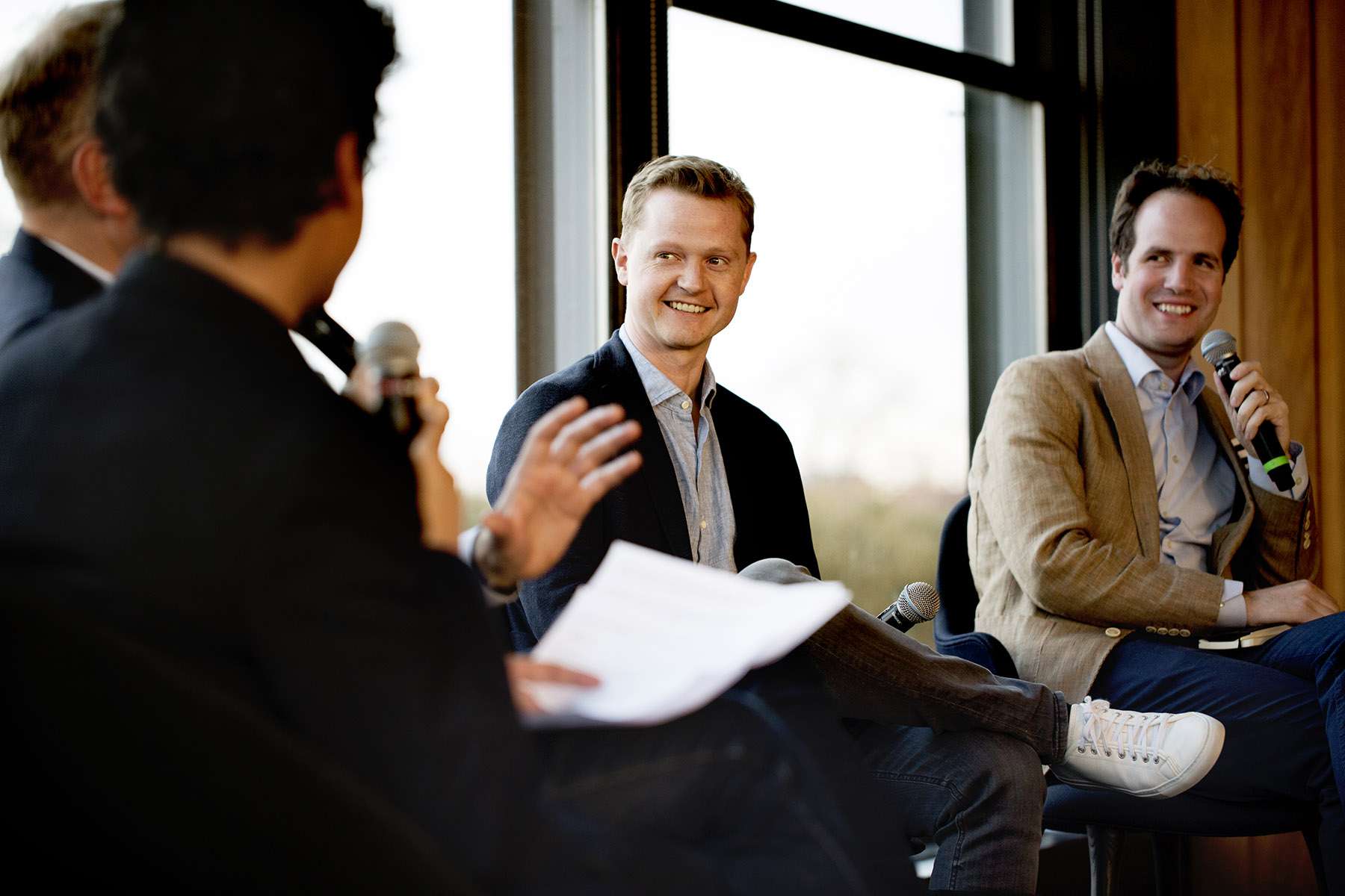 Founder and CEO of Trustpilot Peter Holten Mühlmann at Index's founder event in Copenhagen
