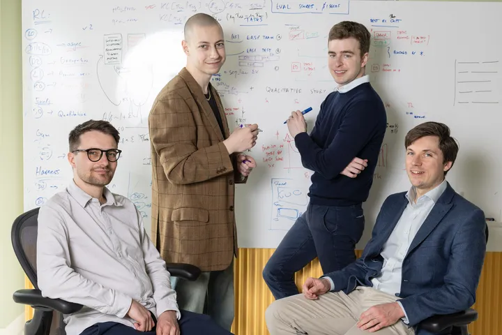 Inherent founders - Louis Kirsch, Kaloyan Aleksiev, Tantum Collins, and Edward Hughes