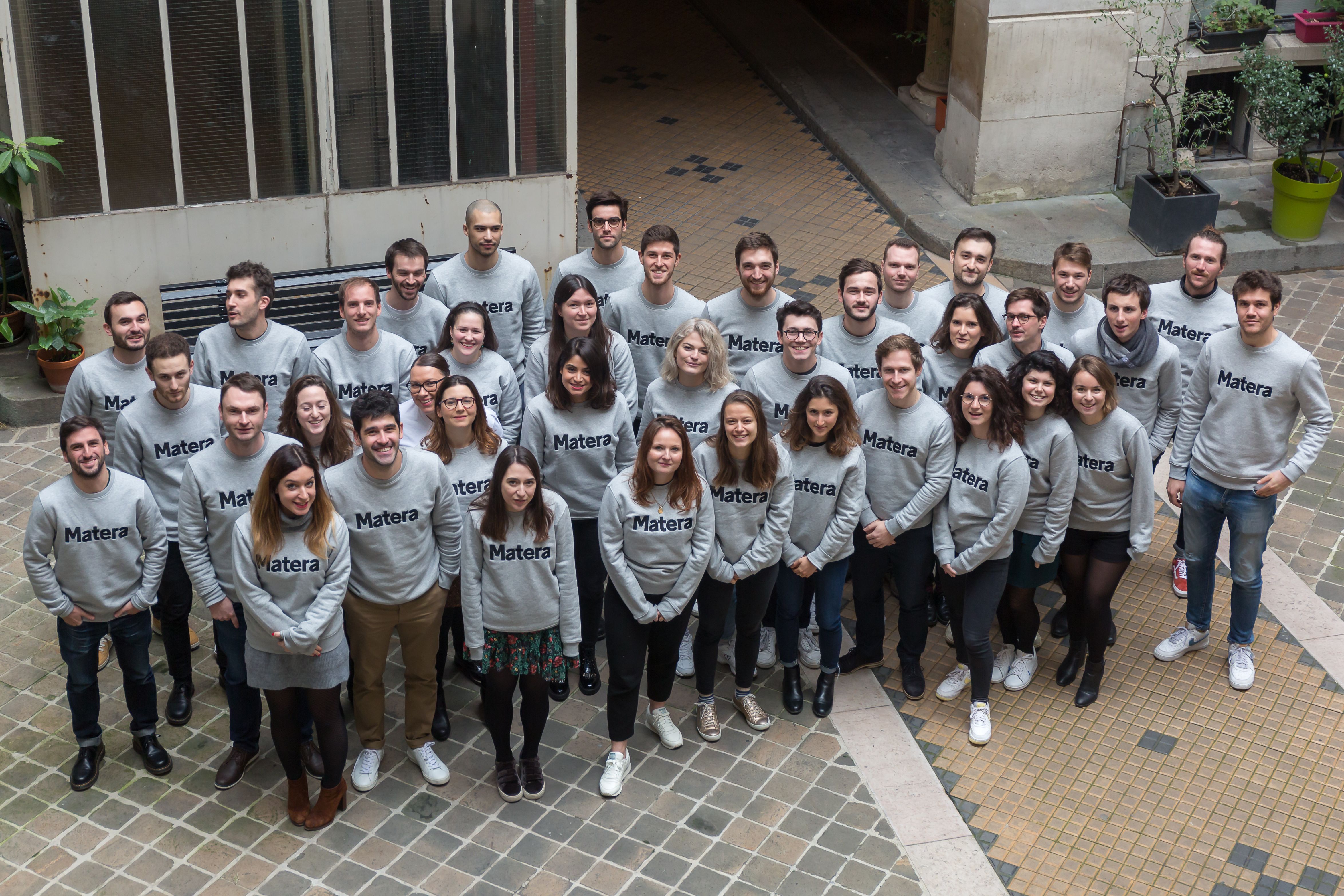 The Matera team at their Paris headquarters