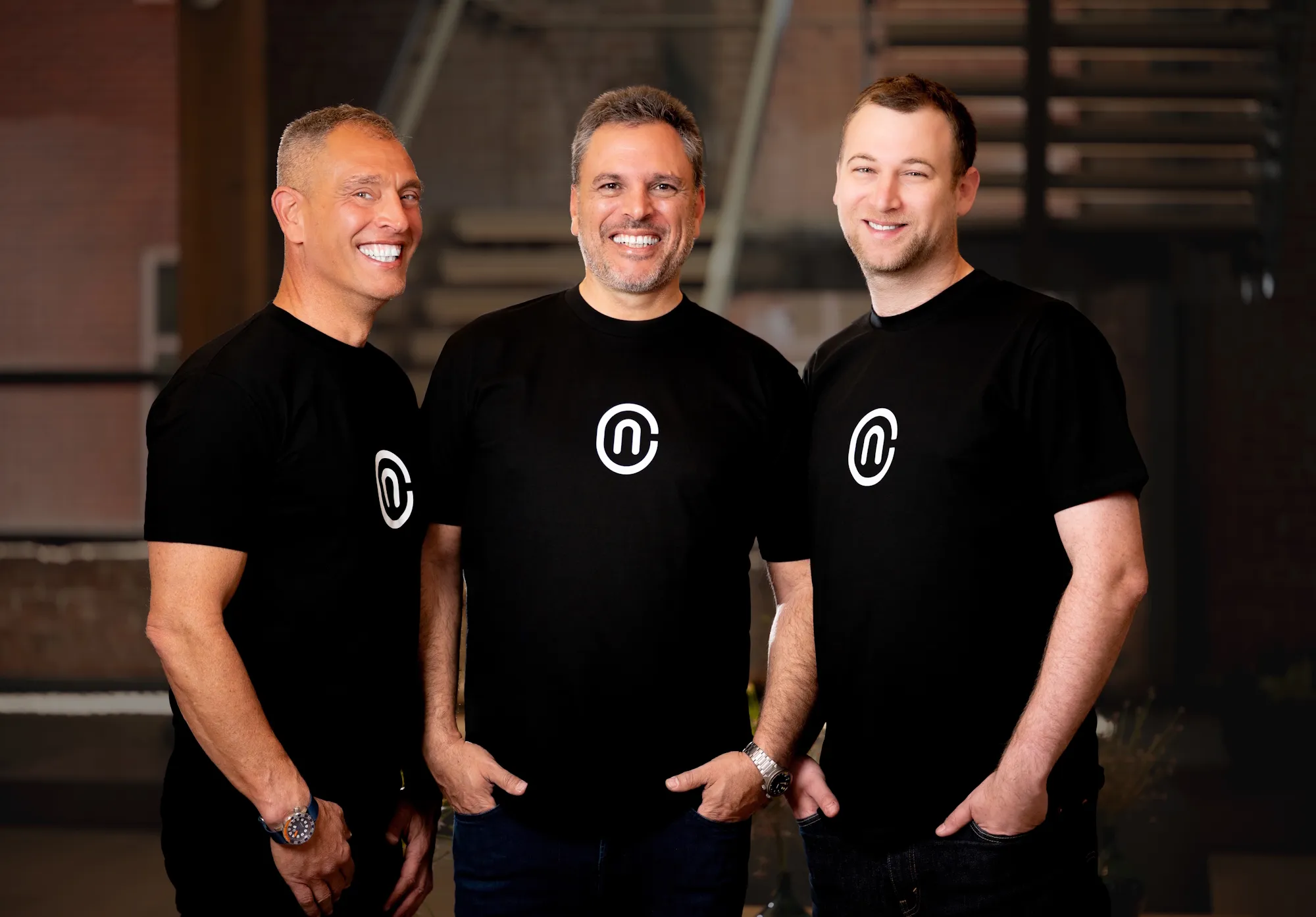 NewCore's Co-Founders Erez Yarkoni, Zohar Alon, and Amihai Neiderman.