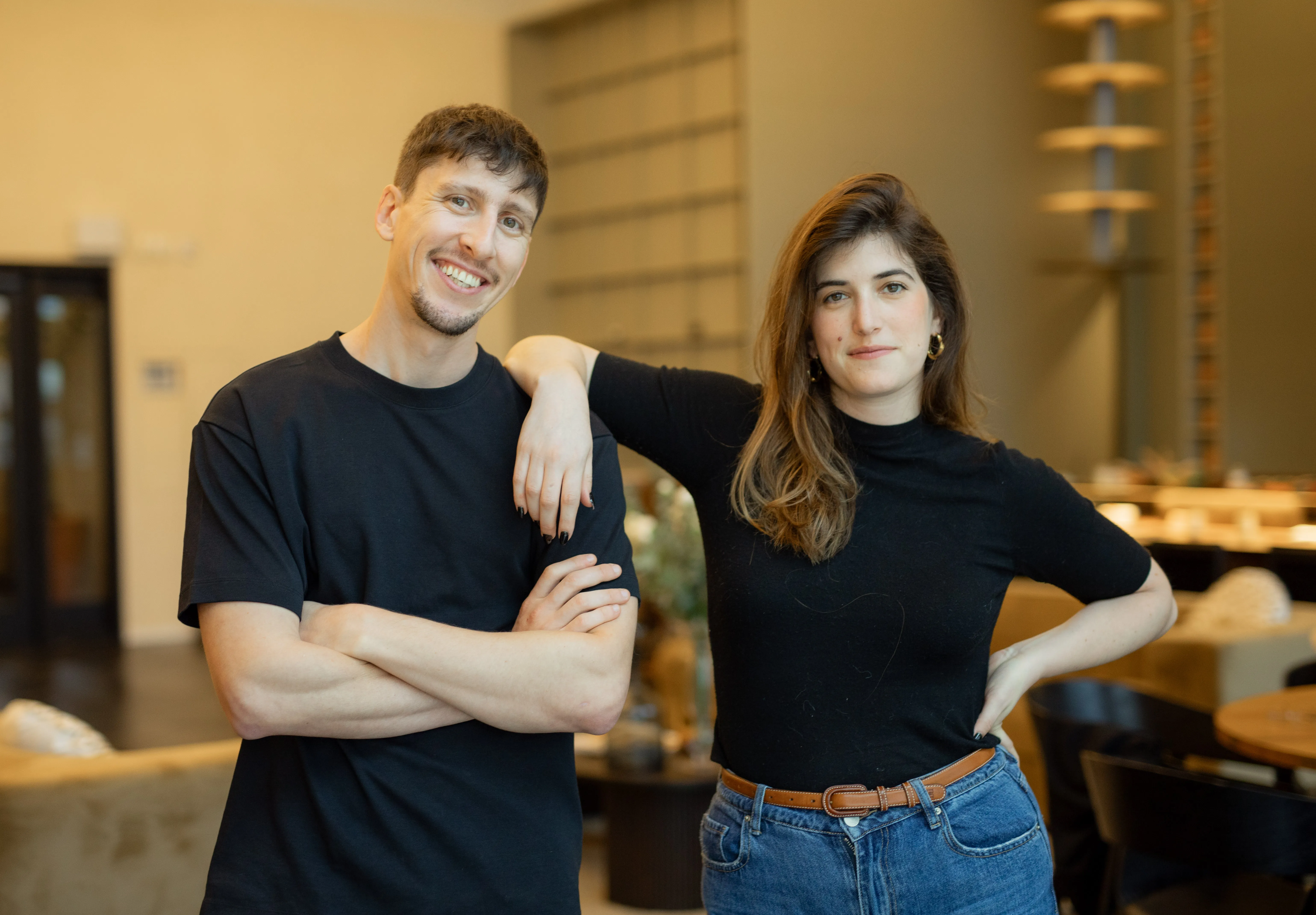 Venice co-founders Or Vaknin and Rotem Lurie. Photo: Assaf Revivo