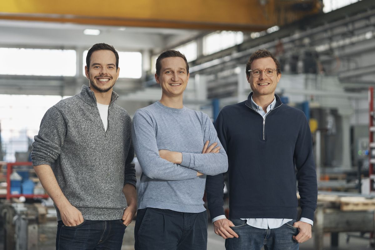 Tacto&#x27;s founders André Petry, Nico Bentenrieder and Johannes Groll