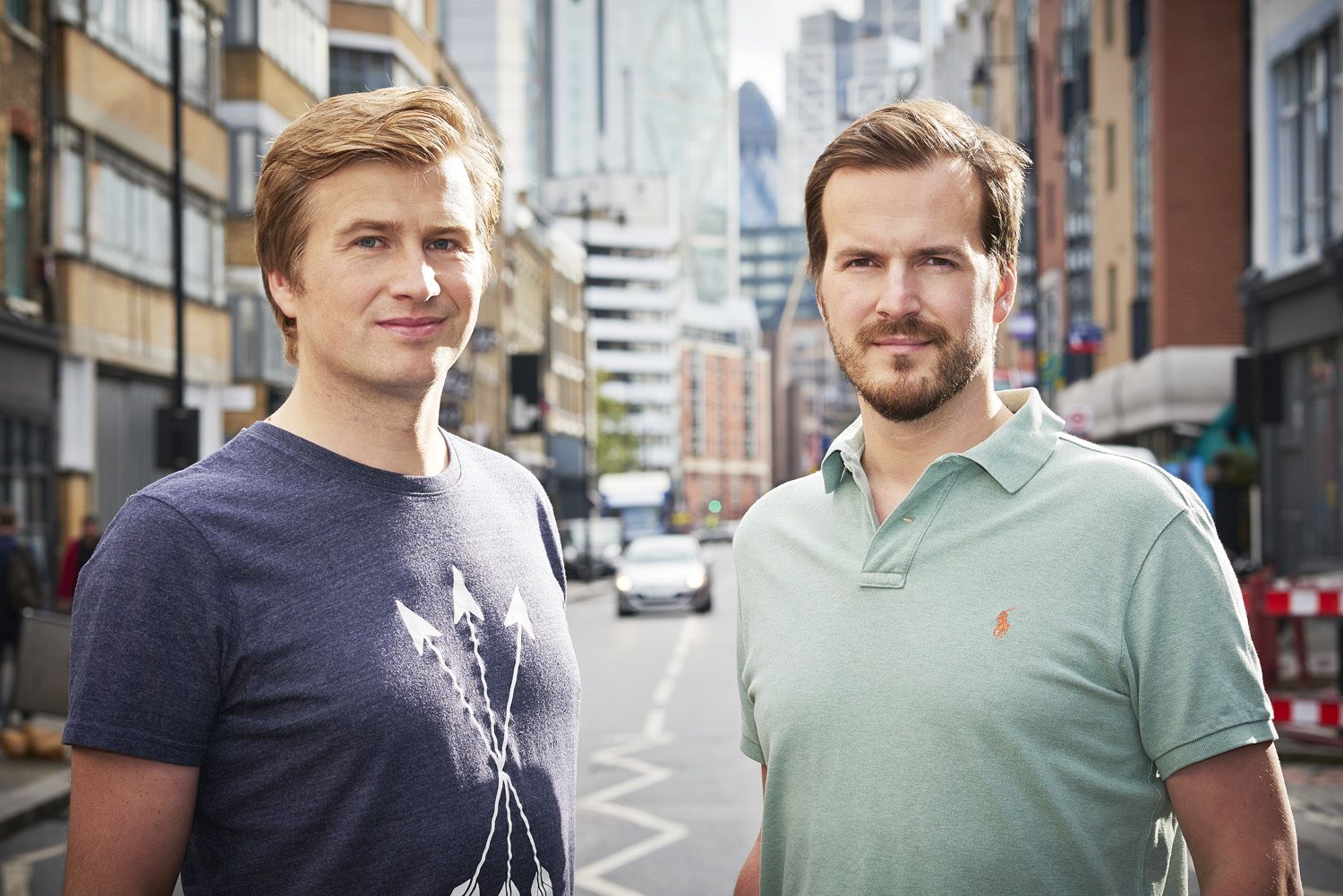 Wise (formerly known as Transferwise) co-founders Kristo Käärmann and Taavet Hinrikus. Backed by Index after their debut pitch at Seedcamp demo day.