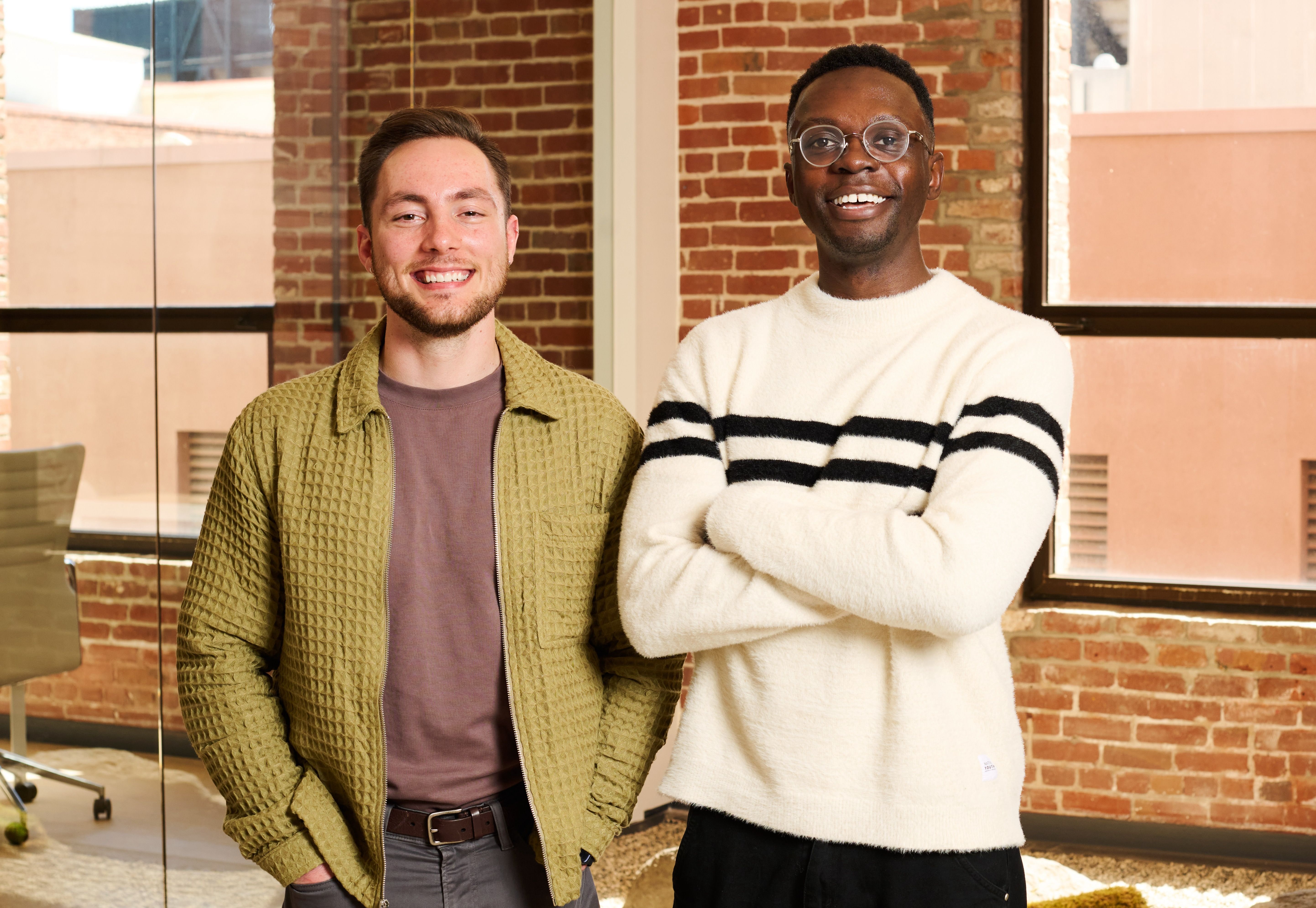 Vizcom co-founders Kaelan Richards and Jordan Taylor