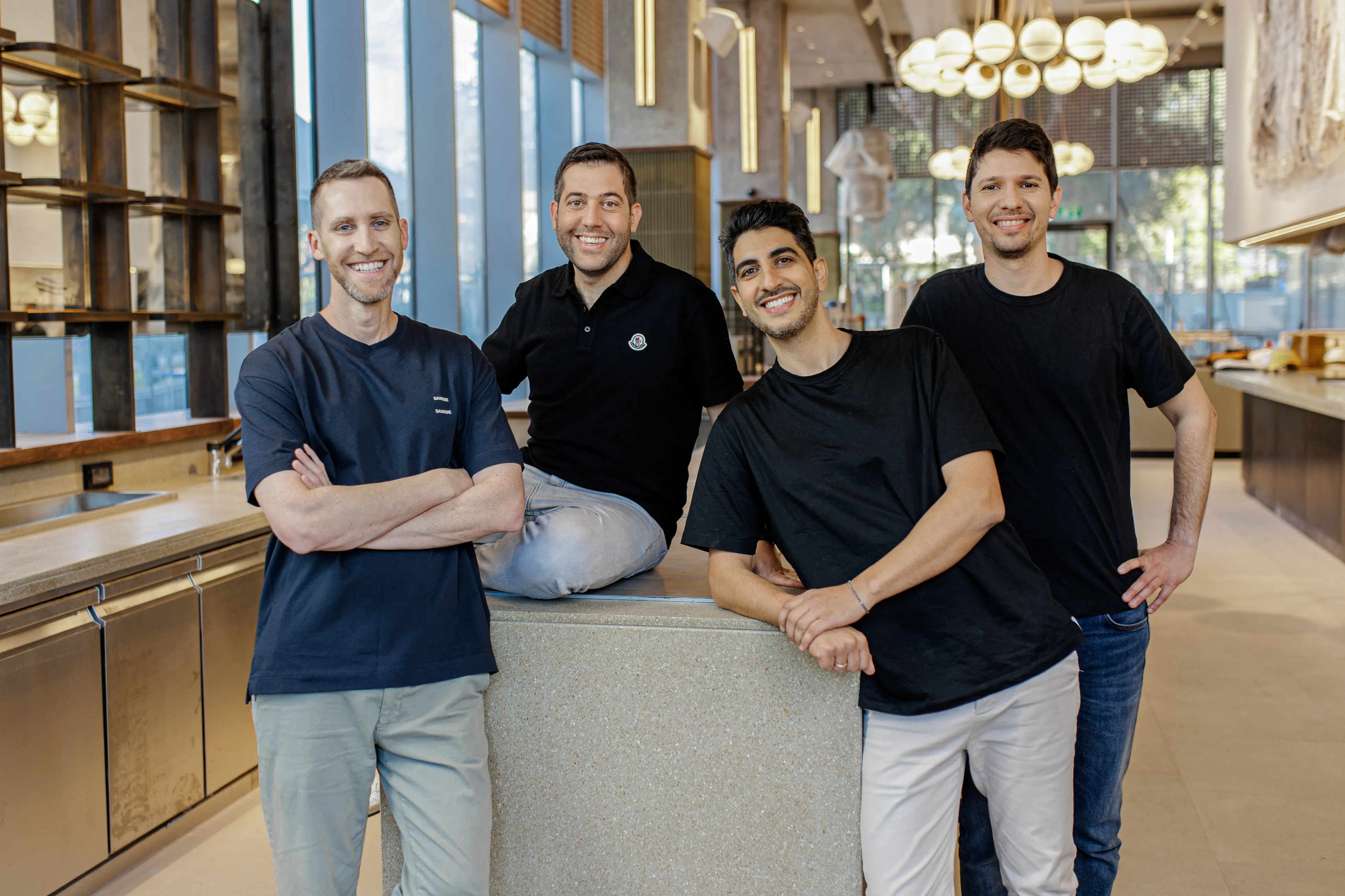 The Wiz co-founding team: Assaf Rappaport, Ami Luttwak, Yinon Costica, and Roy Reznik.