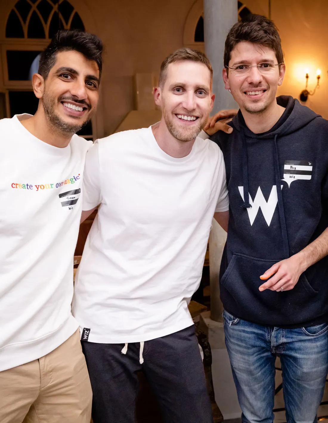 Wiz co-founders Yinon Costica, Assaf Rappaport, & Roy Reznik