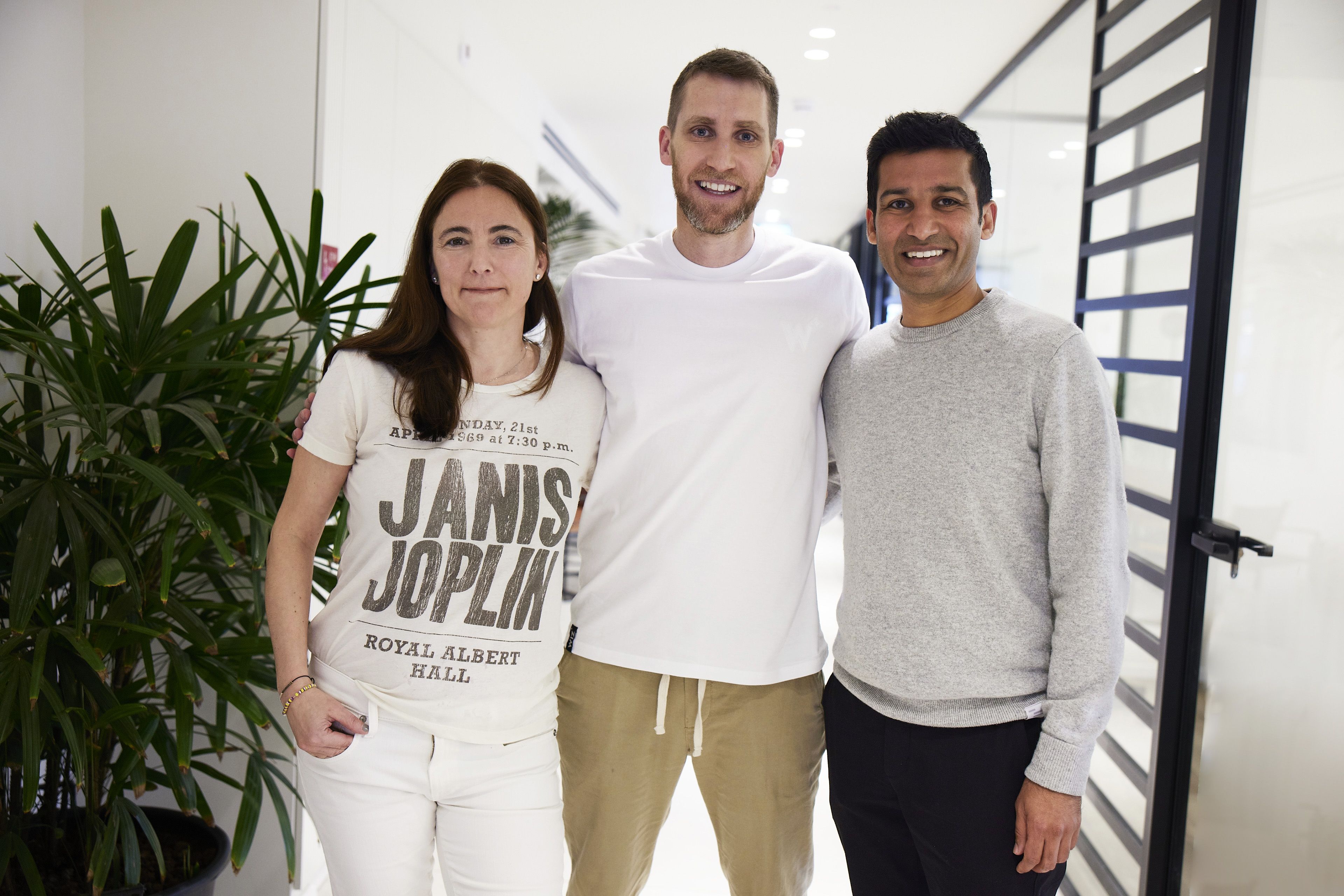 Ana Andreescu, VP Marketing &amp; Comms at Index Ventures (left), Assaf Rappapport, CEO and Co-Founder of Wiz (center) and Shardul Shah, Parter at Index Ventures (right)