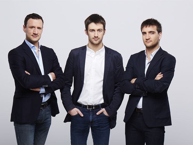 Alkemics co-founders Benoit Portoleau, Antoine Durieux and Antoine Perrin