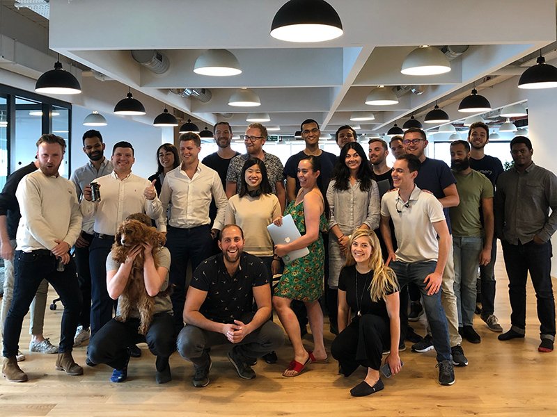 The Beamery team at its London HQ