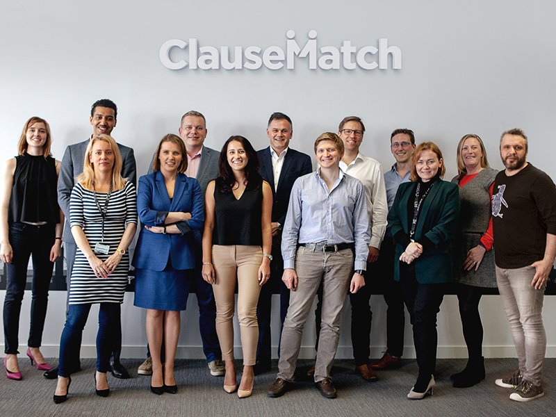 ClauseMatch team at its London HQ