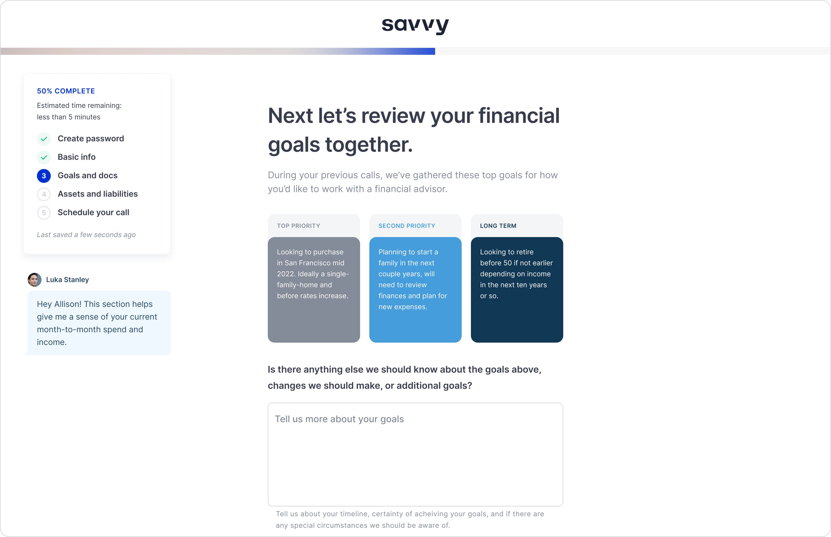 Savvy is a technology-enabled wealth management platform &amp; RIA striving to modernize human financial advice for financial advisors and wealth managers everywhere. 