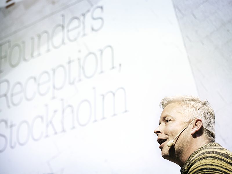 IKEA's head of design at Index's founders event in Stockholm shares his experience running a team of 350 designers responsible for 2000 new products launched every year