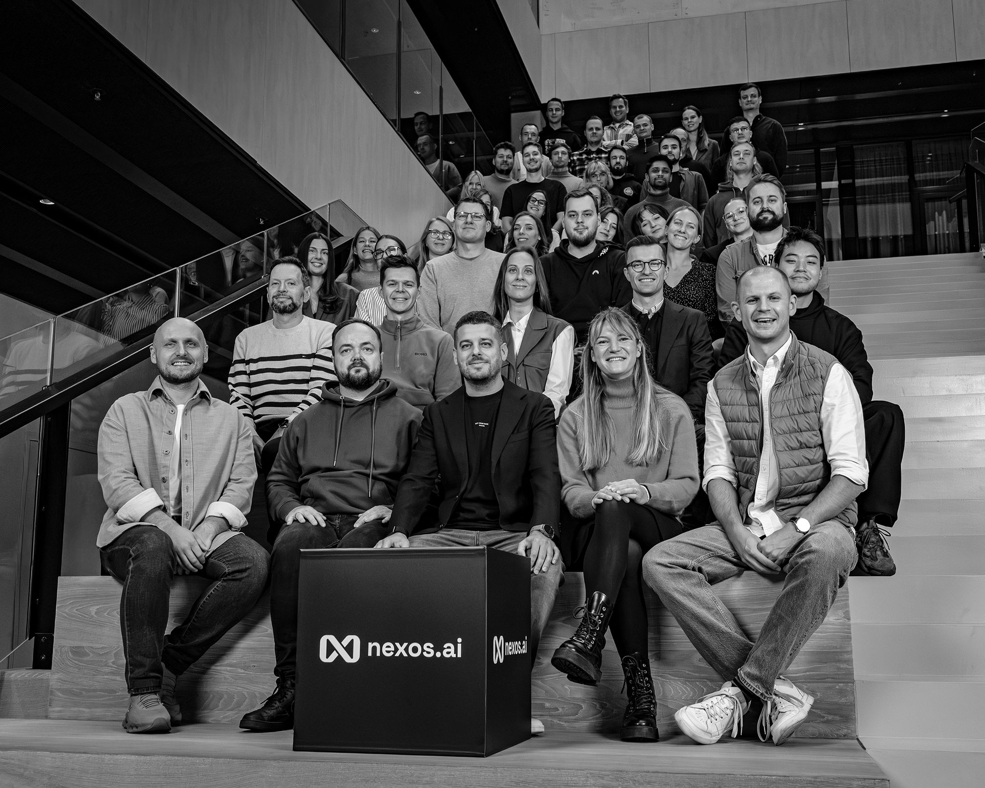nexos.ai-team-photo-BW