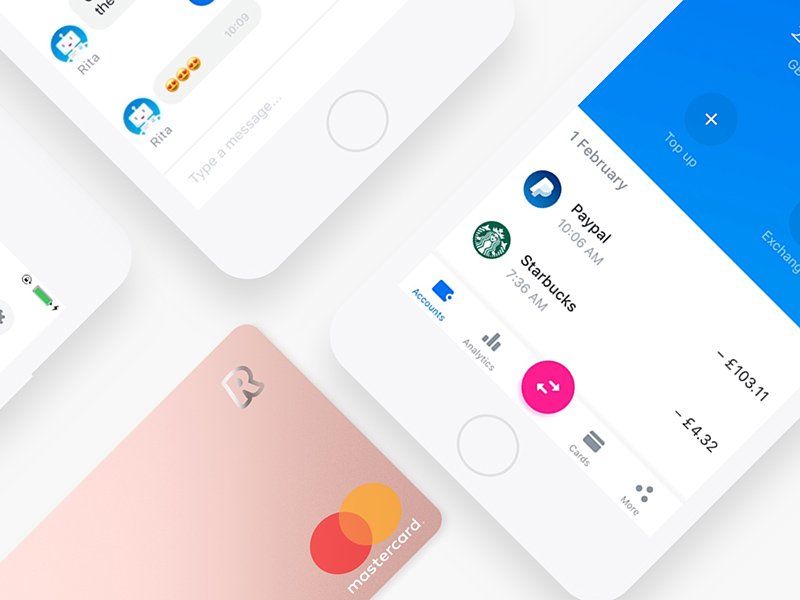 Revolut raises $250 million and increases valuation 5x in a year to $1.7 billion.