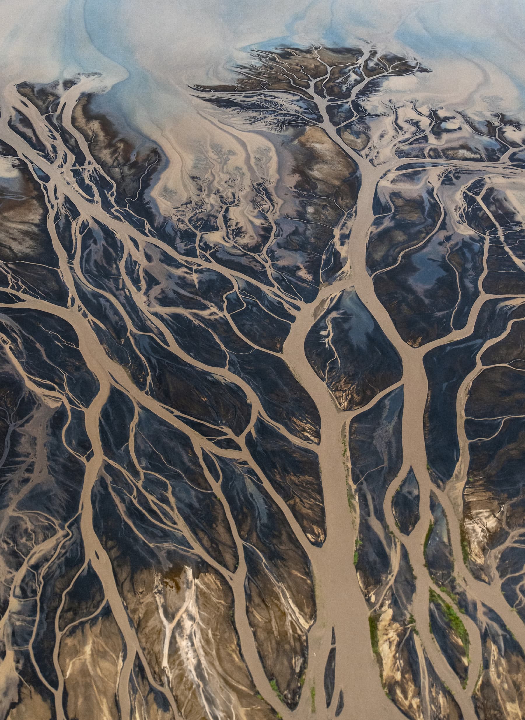 Forking paths - a river delta